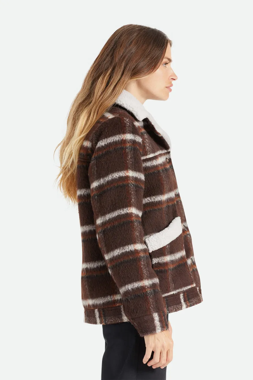 Nouvelle Coat - Seal Brown