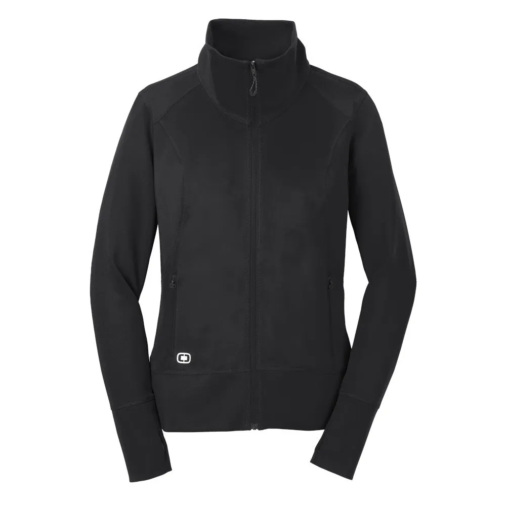 OGIO® Ladies Fulcrum Full-Zip - Black top