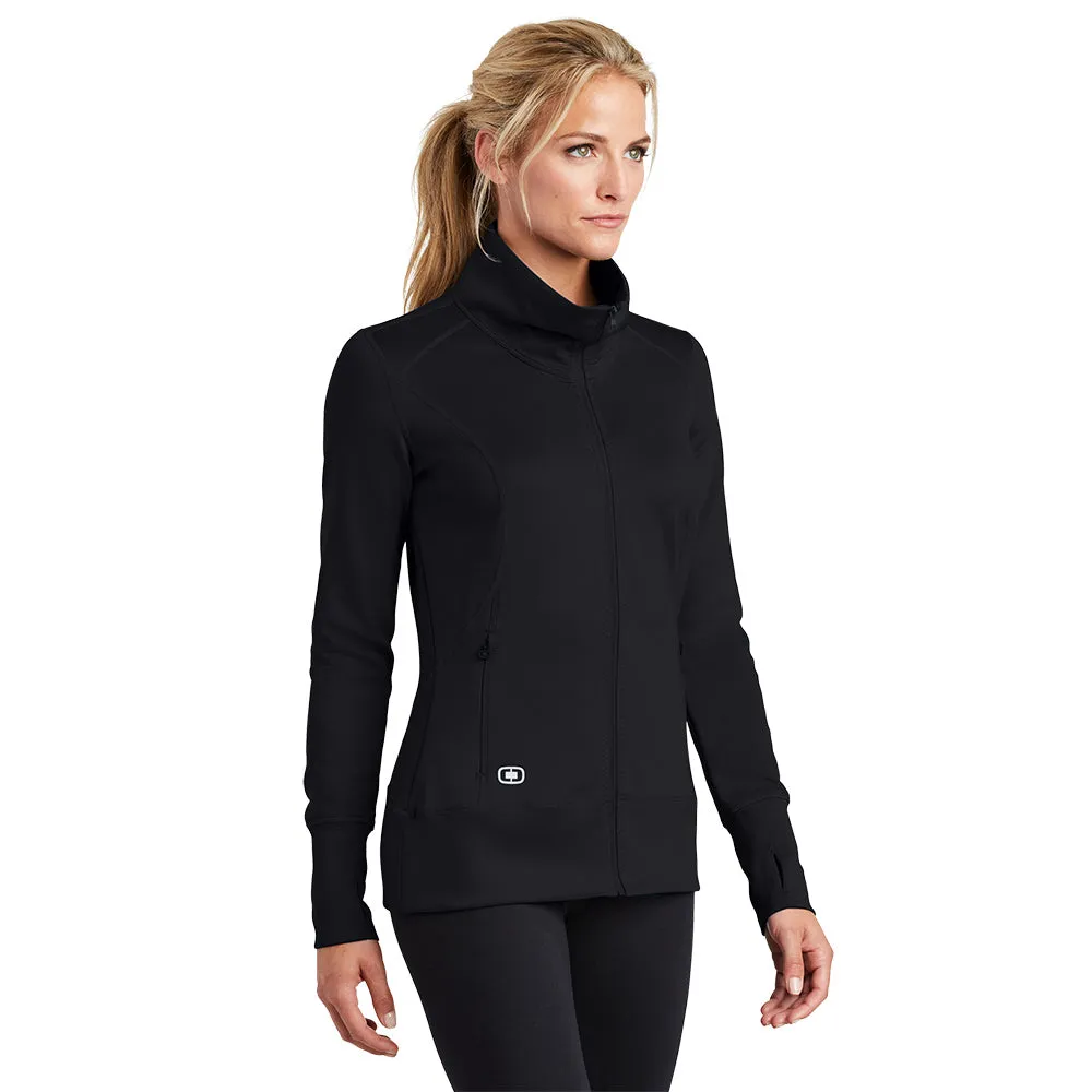 OGIO® Ladies Fulcrum Full-Zip - Black top