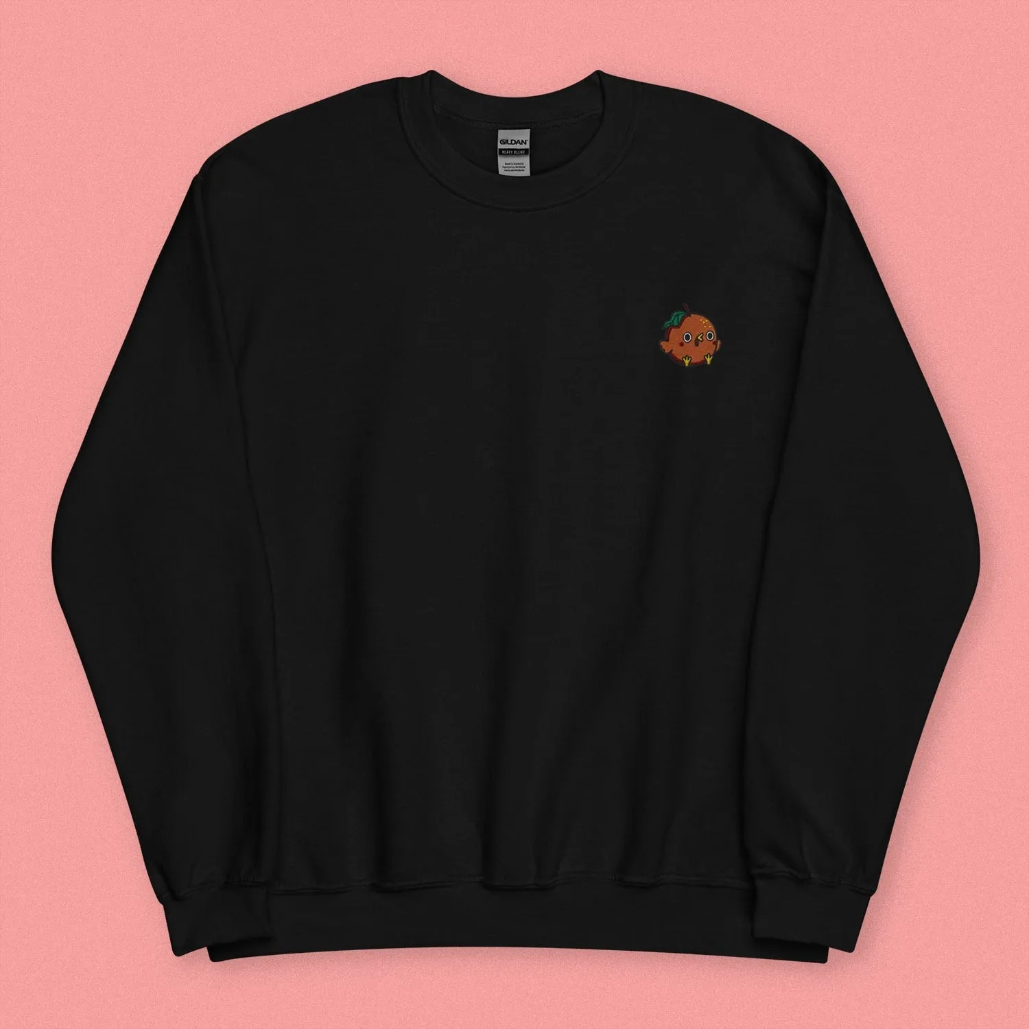 Orange Chicken Embroidered Sweatshirt