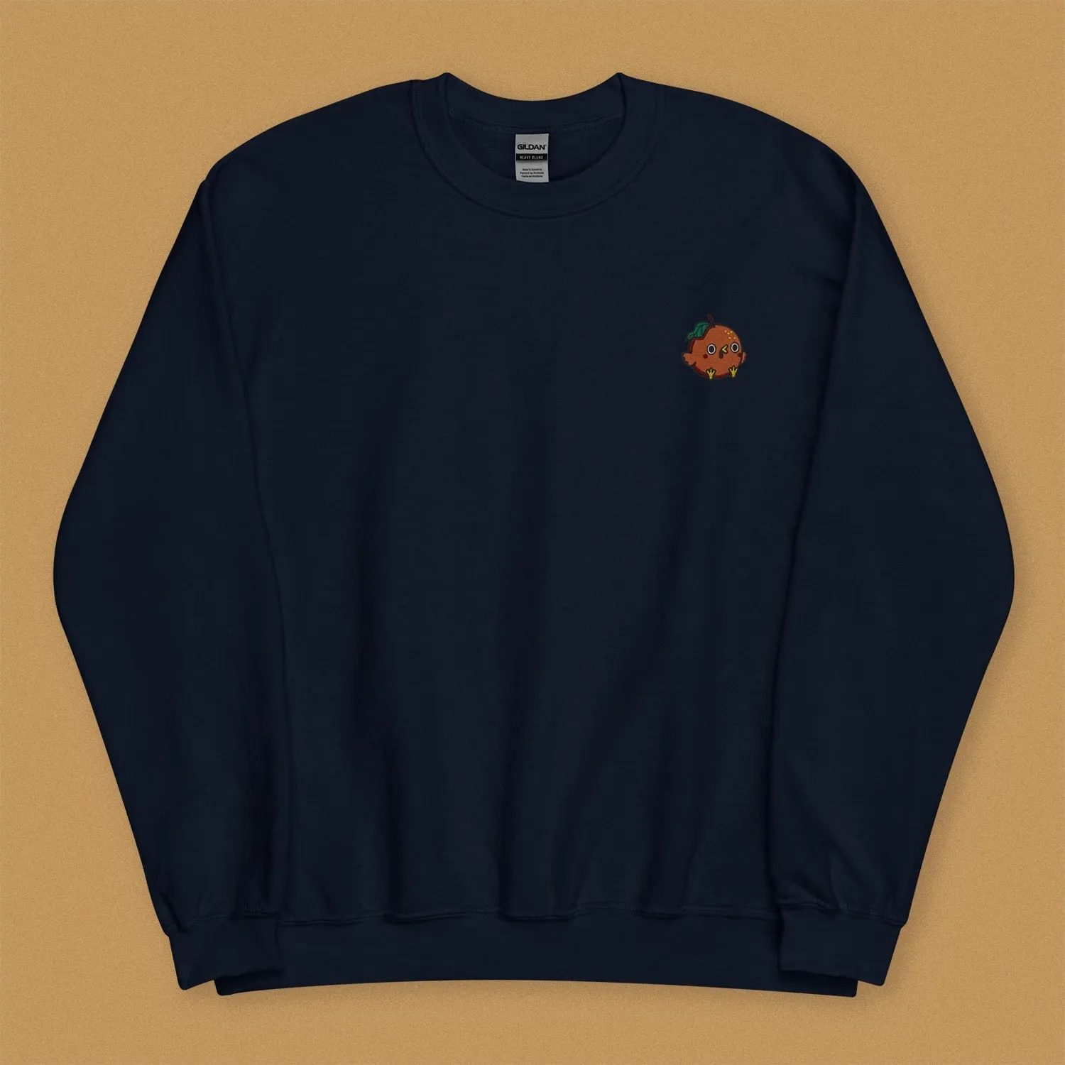 Orange Chicken Embroidered Sweatshirt