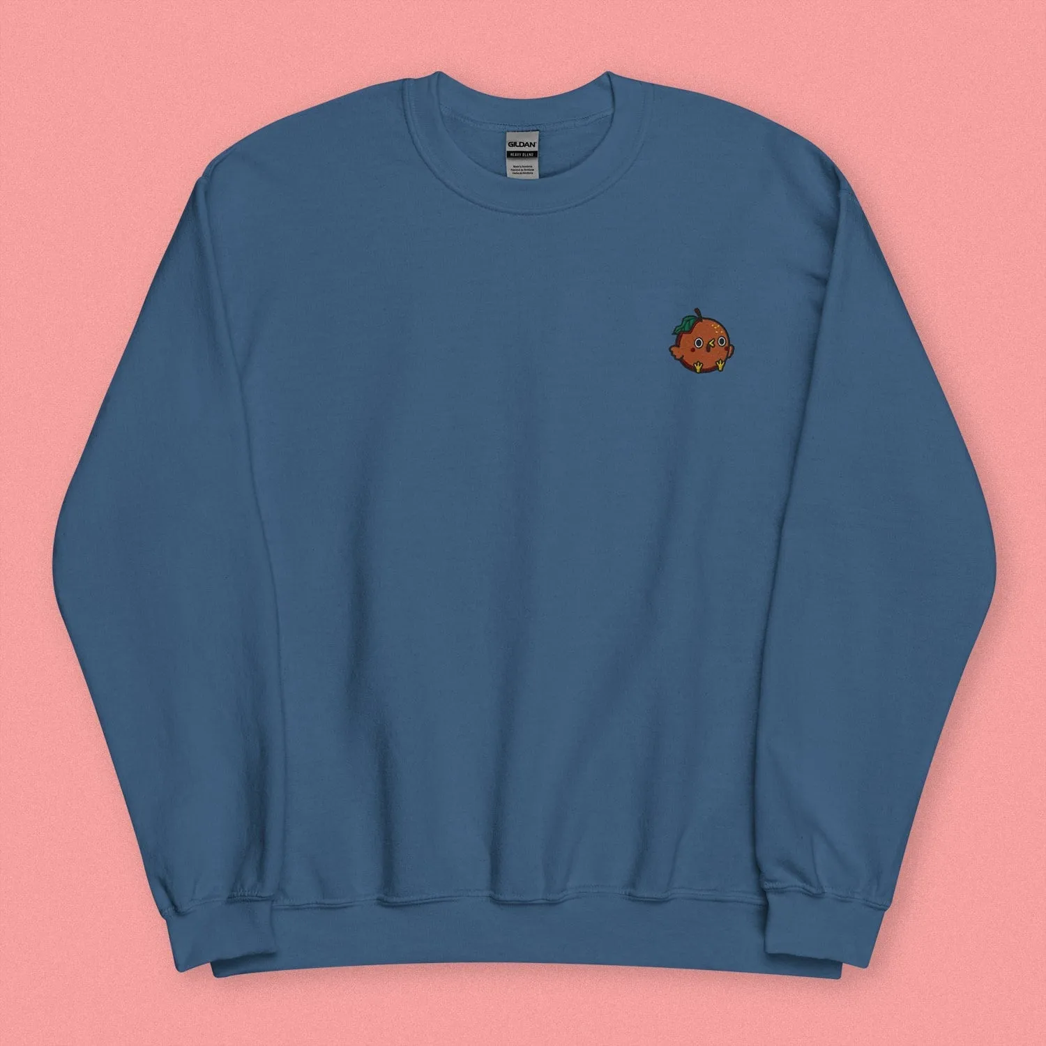 Orange Chicken Embroidered Sweatshirt