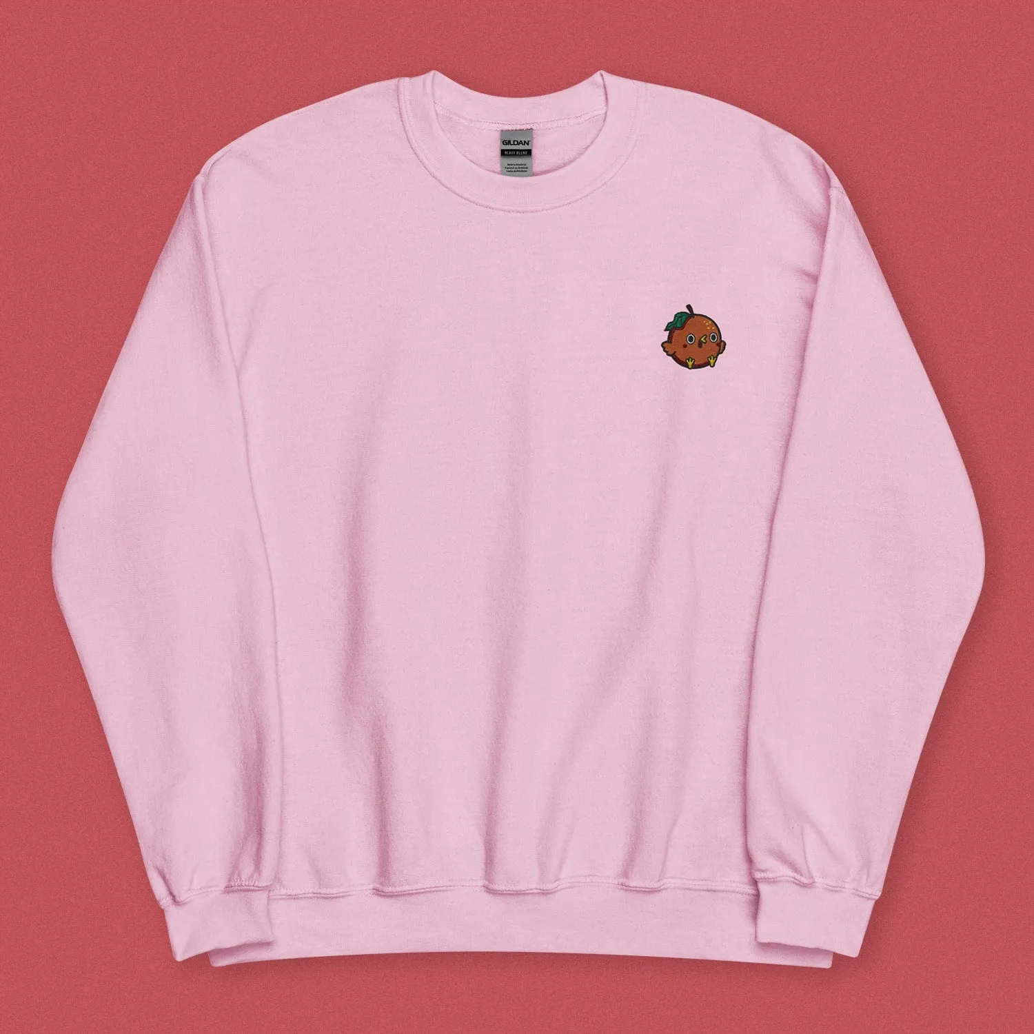 Orange Chicken Embroidered Sweatshirt