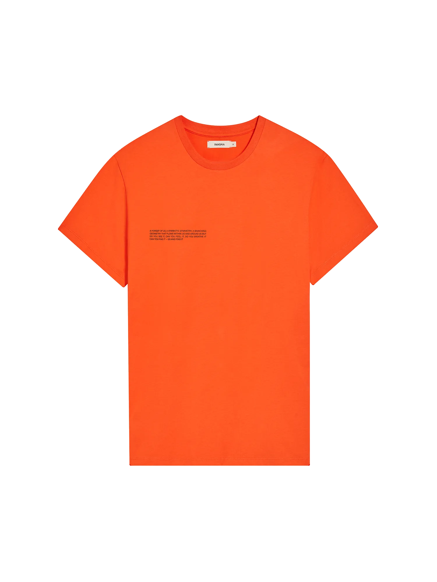 PANGAIA x Es Devlin T-shirt—es orange