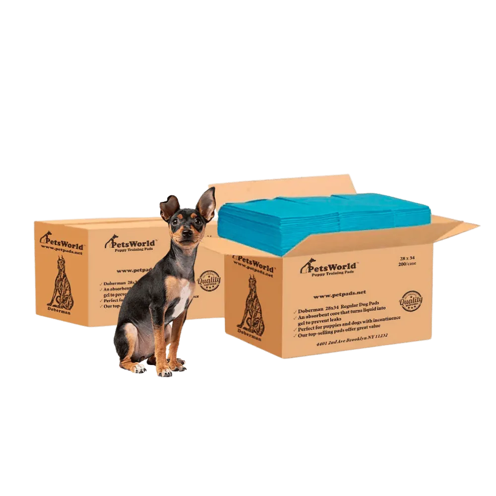 PetsWorld Economy Value Puppy Training & Potty Pads (28x34 inch)