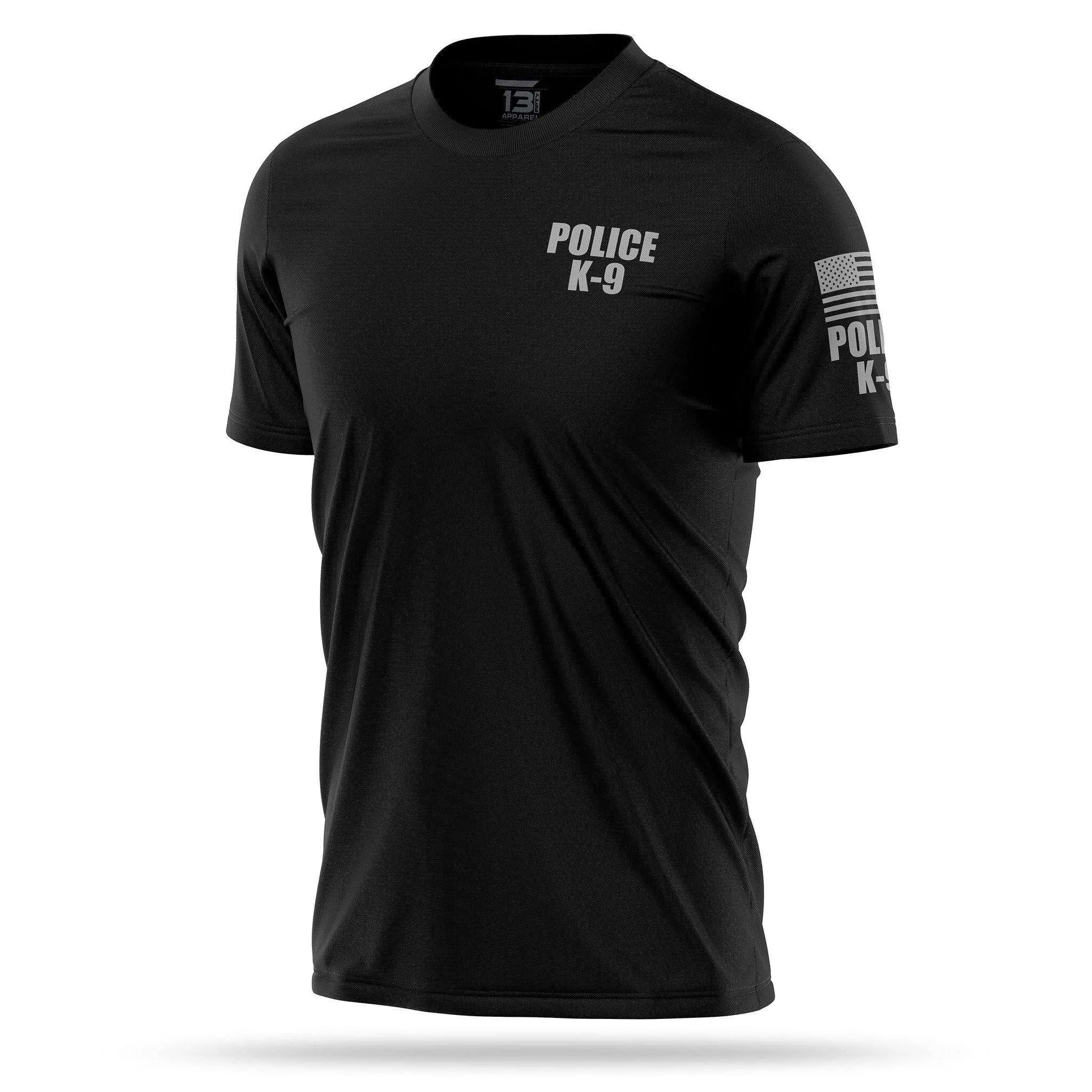 [POLICE K9] Men's Performance Shirt [BLK/GRY]