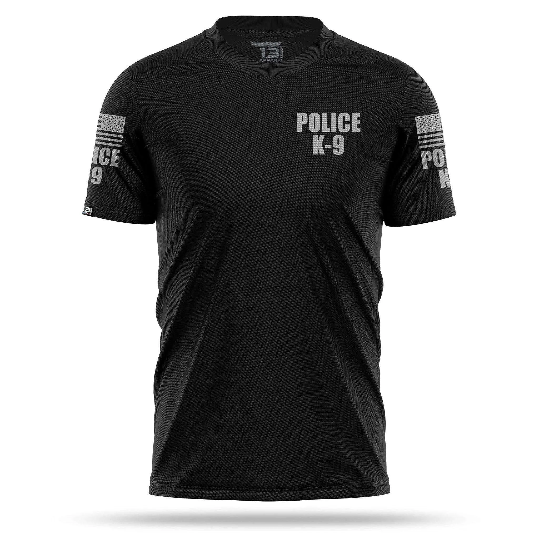 [POLICE K9] Men's Performance Shirt [BLK/GRY]