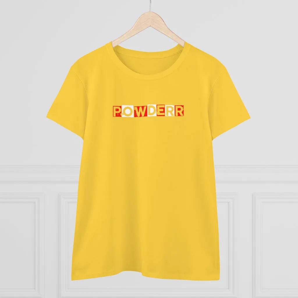 Powderr Women's Cotton Tee