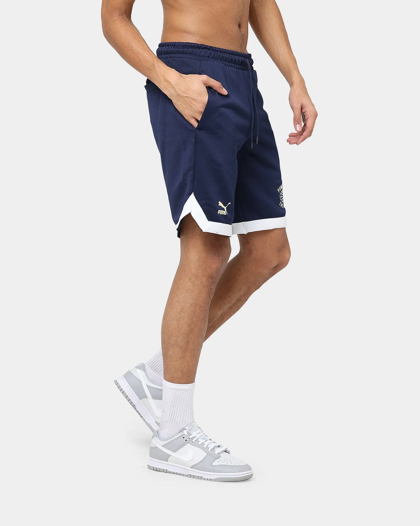 Puma Puma Team Shorts 8" PT Shorts Peacoat