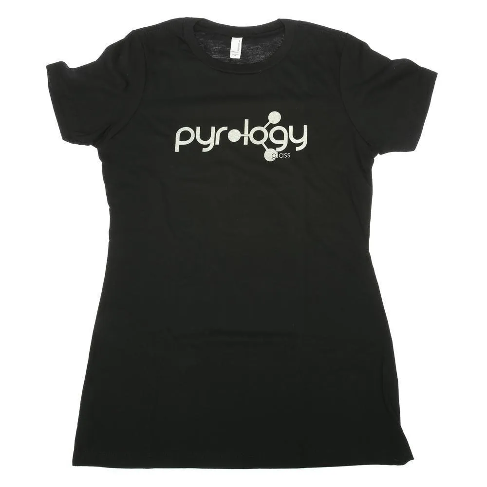 Pyrology - Girl's Black Logo T-Shirt