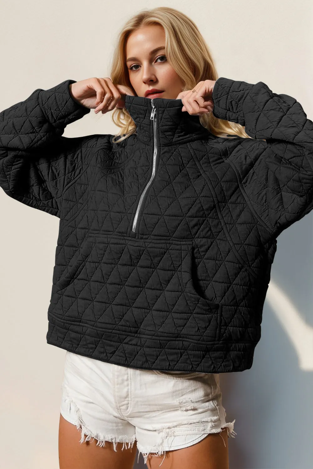 Quilted Babe Pullover