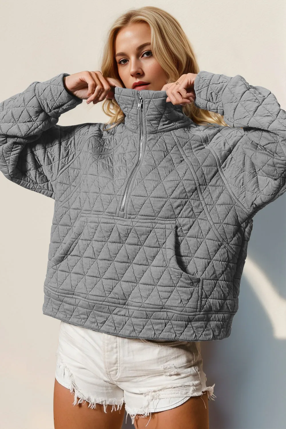 Quilted Babe Pullover