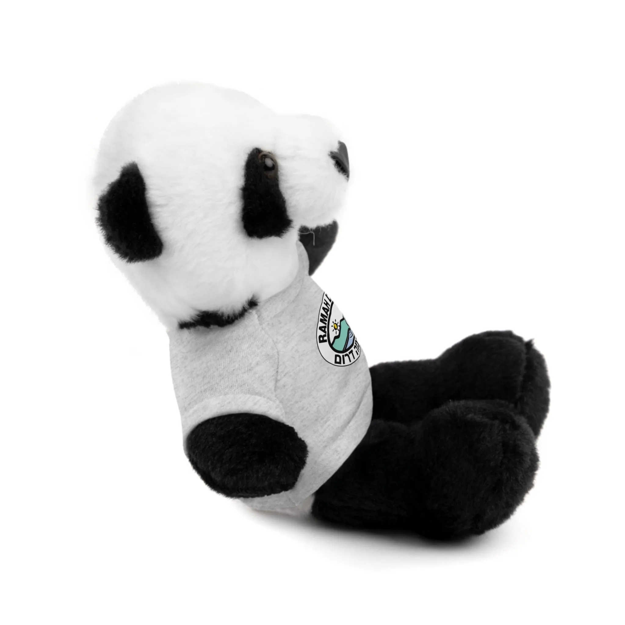 Ramah Darom Stuffed Panda - Classic Heart