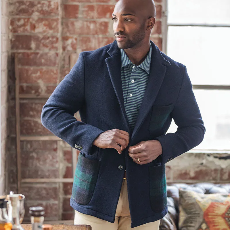 Reserve Tartan Cocktail Coat