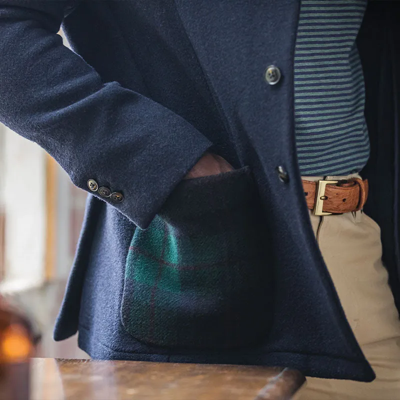 Reserve Tartan Cocktail Coat