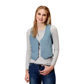 Roper Women's Light Denim Blue Vest