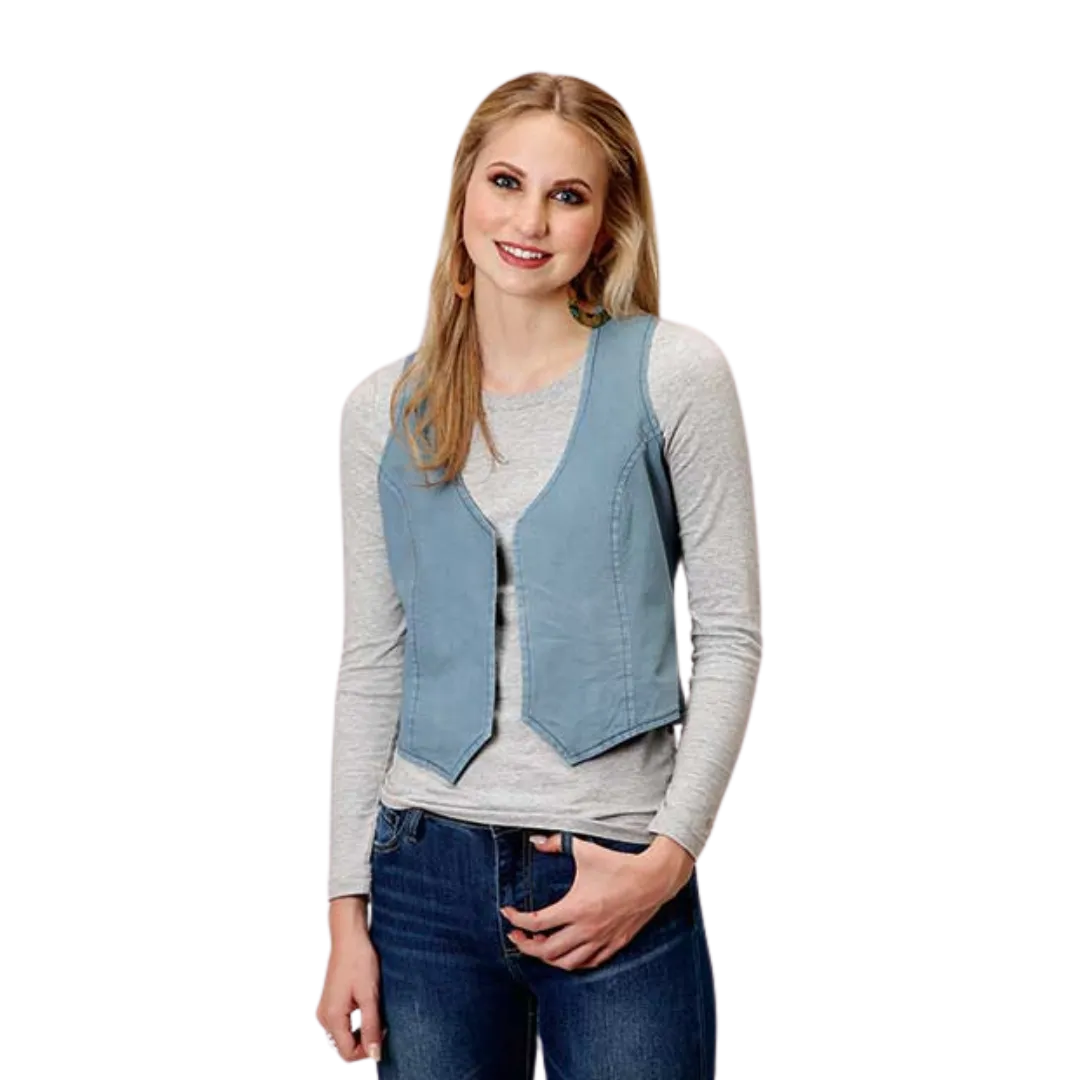 Roper Women's Light Denim Blue Vest