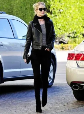 Rosie-Huntington-Whiteley-Black-Leather-Shearling-Jacket-For-Women