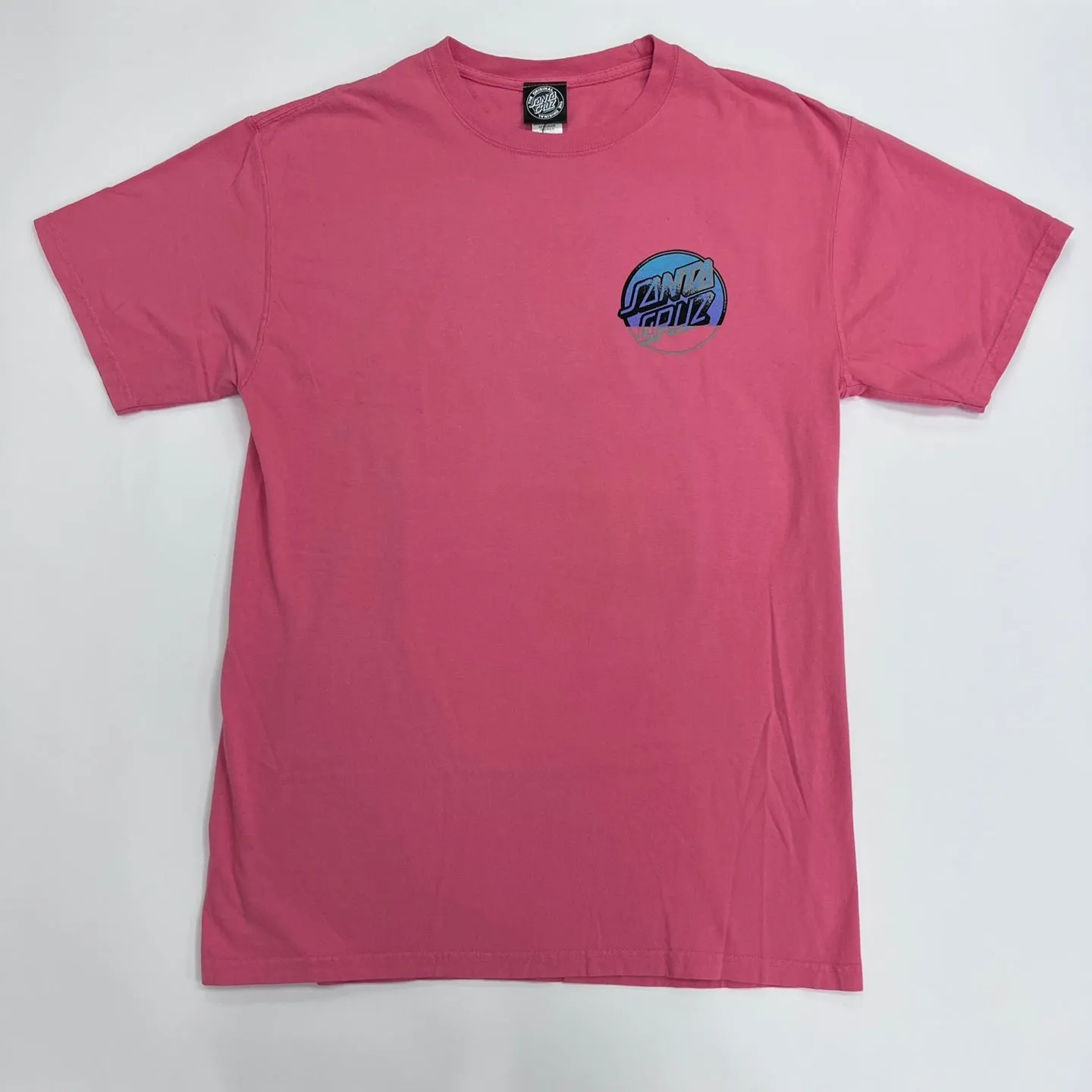 SANTA CRUZ Screaming Hand Divide T-Shirt - Coral