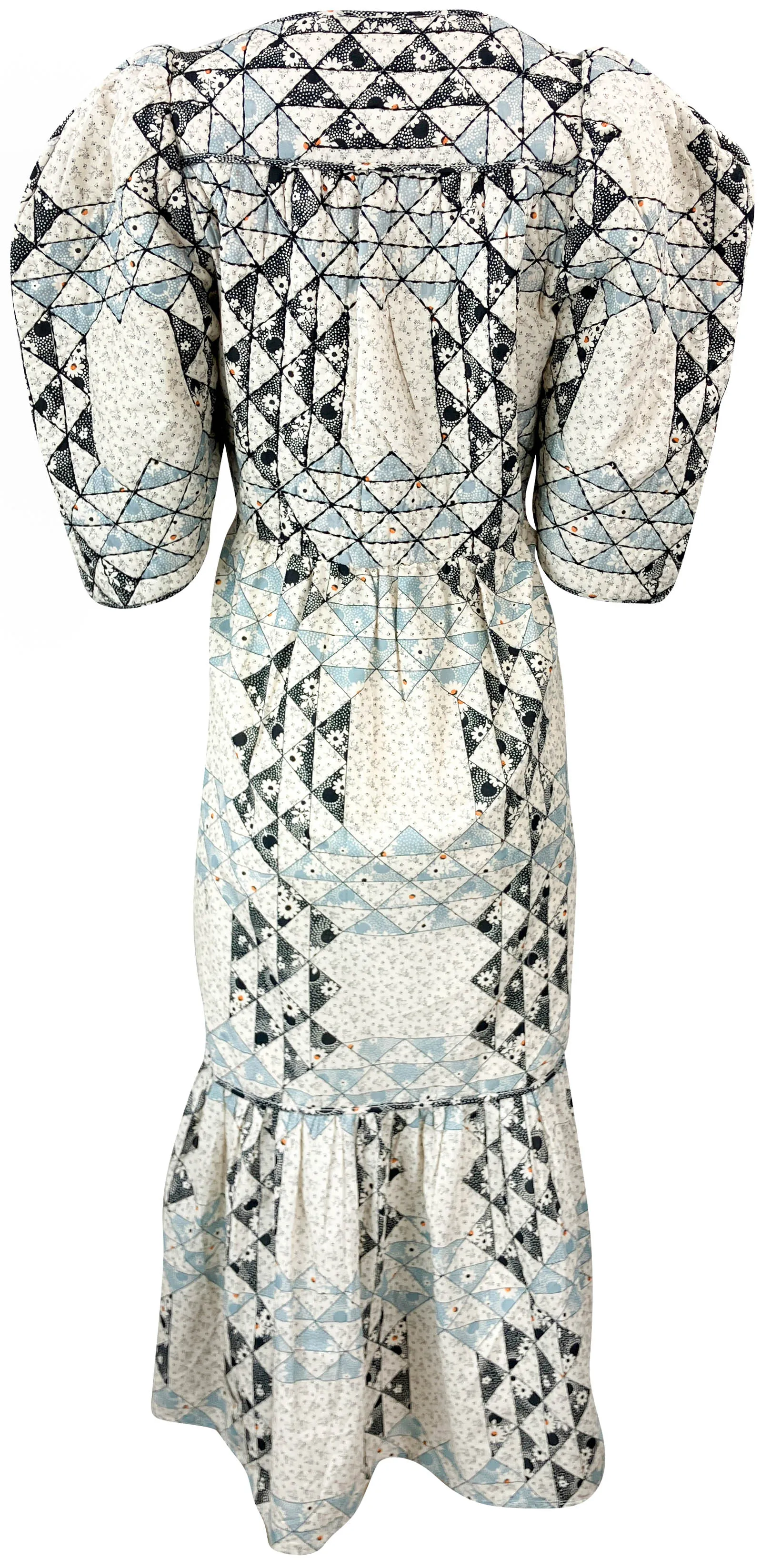 Sea Clemence Quilted Dress in Multi