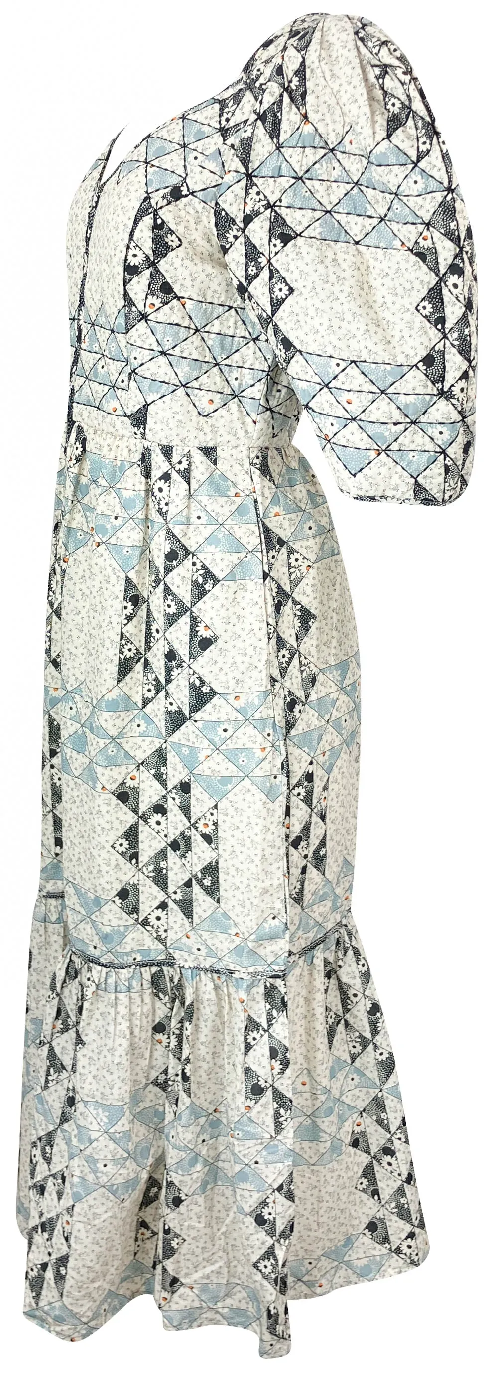 Sea Clemence Quilted Dress in Multi