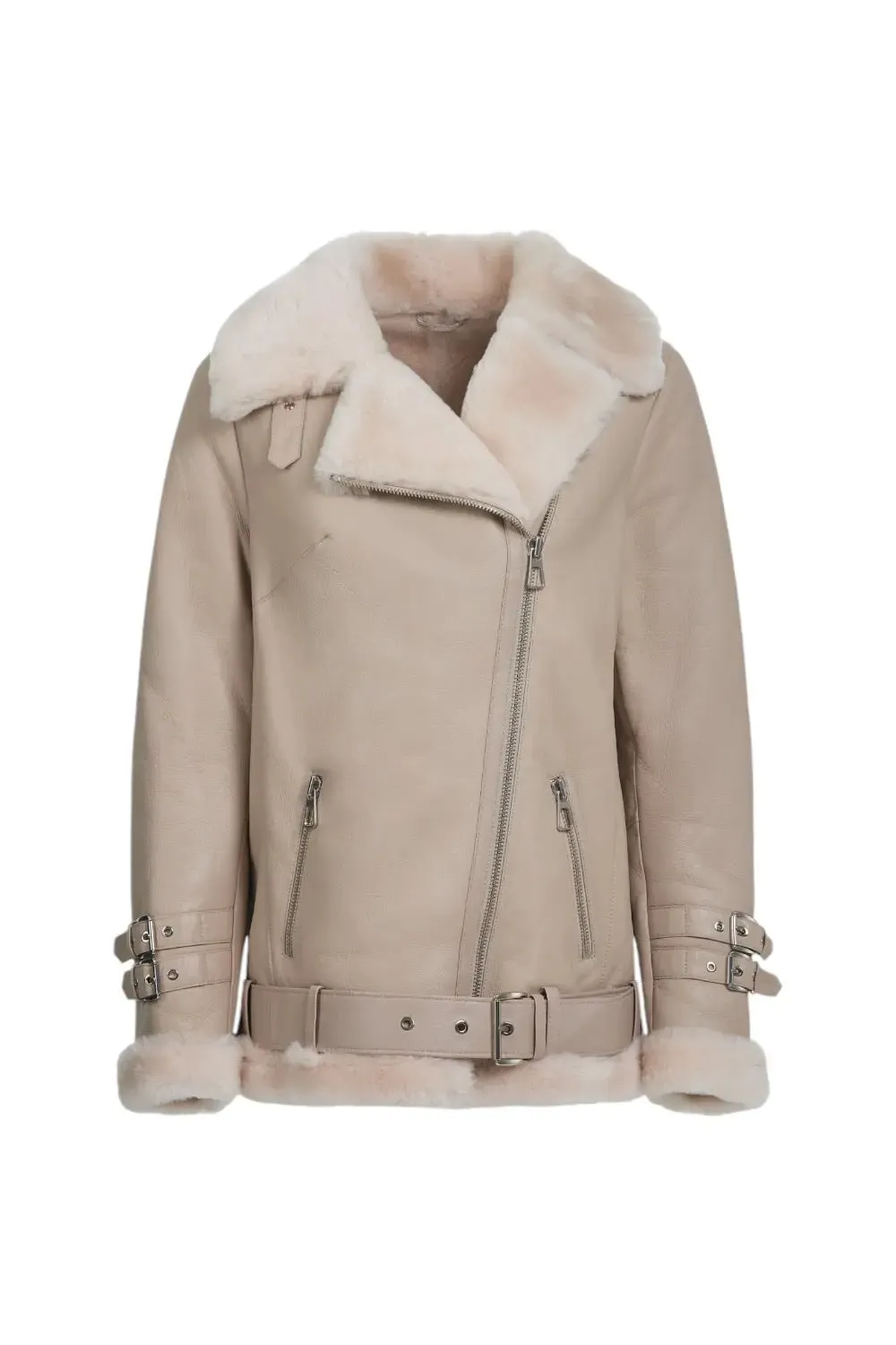 Serena Shearling B-3 Jacket