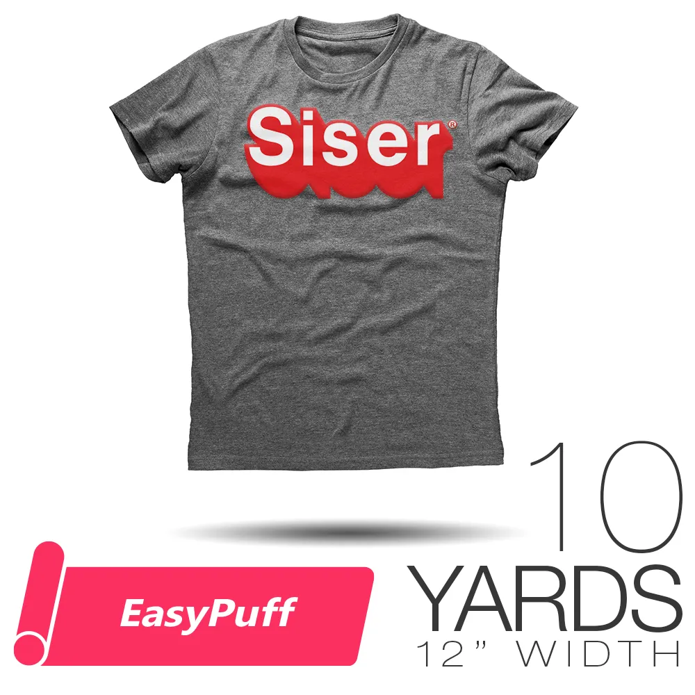 Siser EasyPuff Heat Transfer Vinyl - 12" x 10 Yards