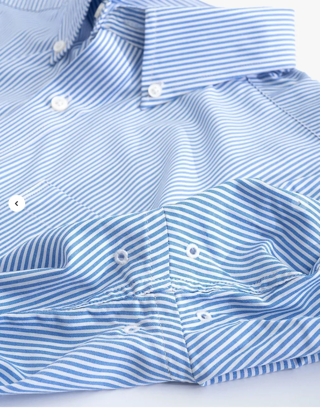 Southern Tide Men's Brrr Stripe Intercoastal Shirt Blue