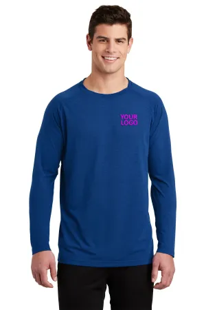 Sport-Tek Long Sleeve Ultimate Performance Custom Crews, True Royal