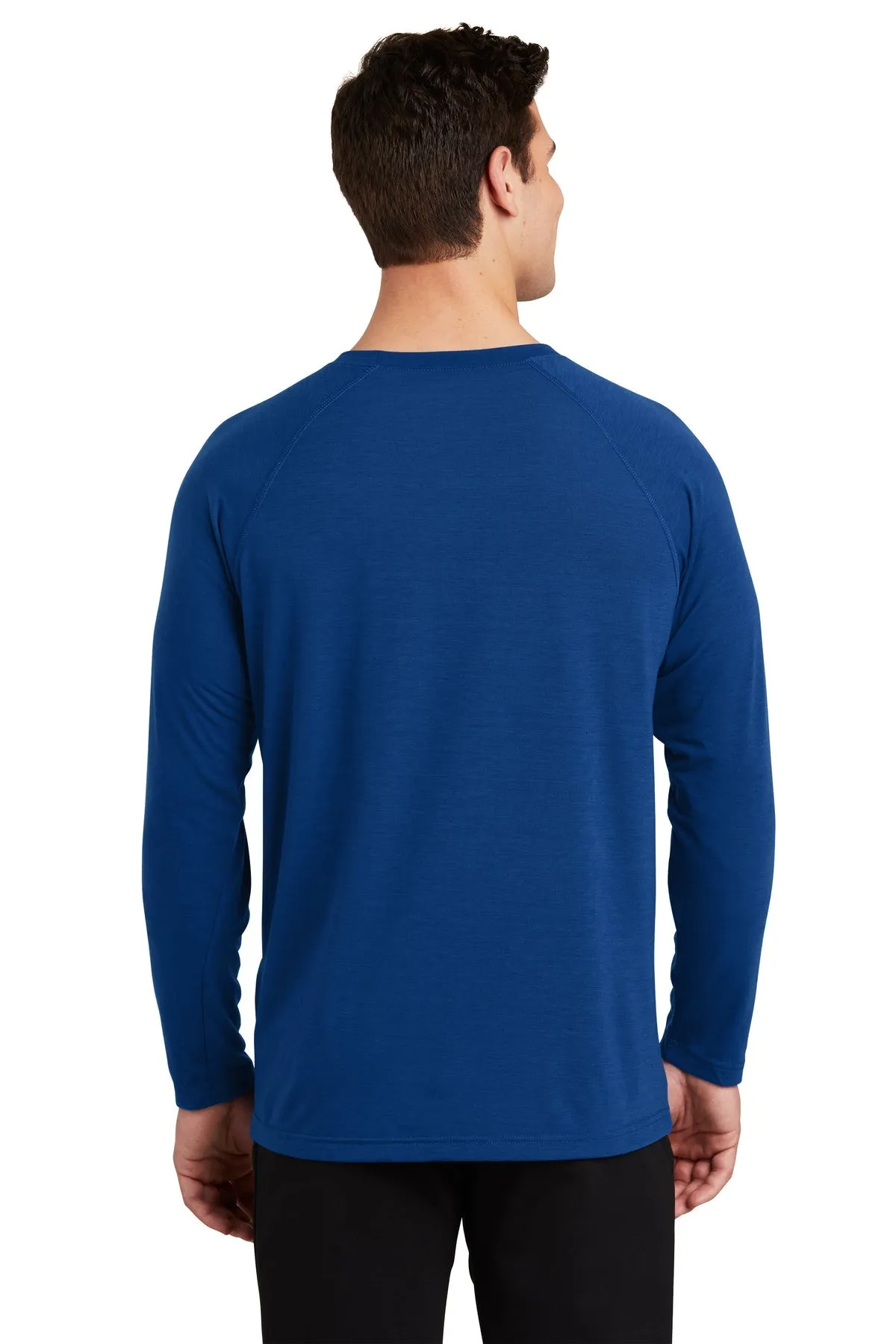 Sport-Tek Long Sleeve Ultimate Performance Custom Crews, True Royal