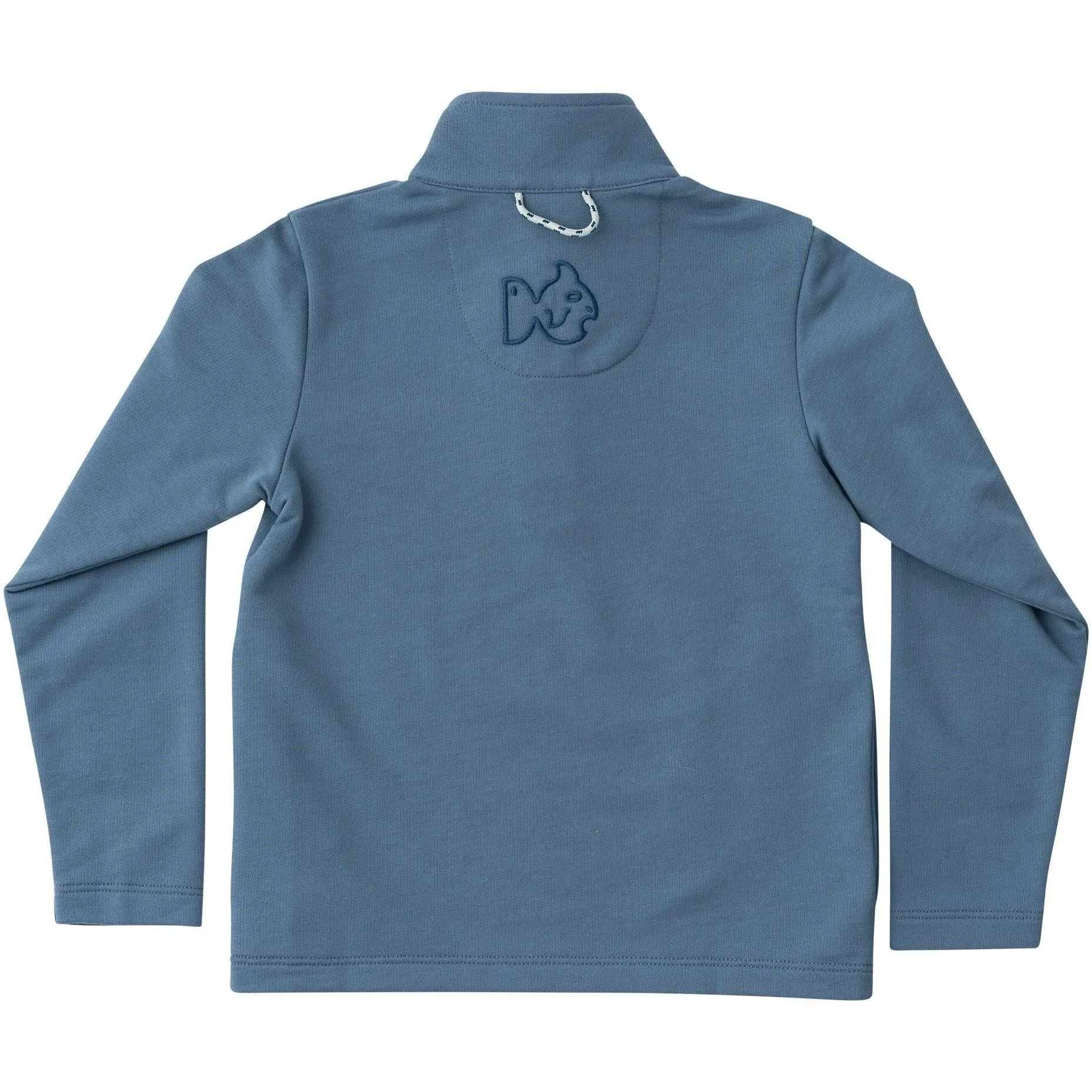 Sporty Snap Pullover- Bluefin