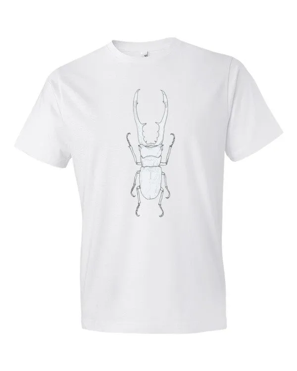 Stag Beetle Mock Up Short Sleeve T-Shirt