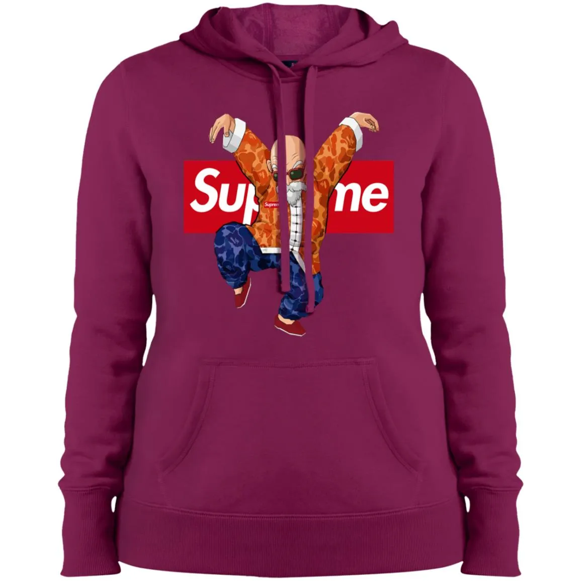 Supreme Kame Turtle Dragon Ball T-shirt Women Hooded Sweatshirt