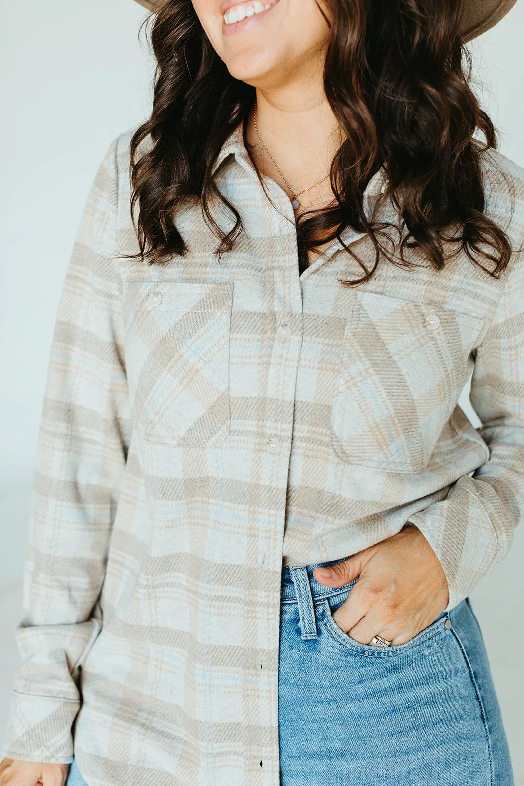 Titus Plaid Top