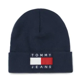 Tommy Hilfiger - TJ 90s Flag Beanie Peacoat Navyblue