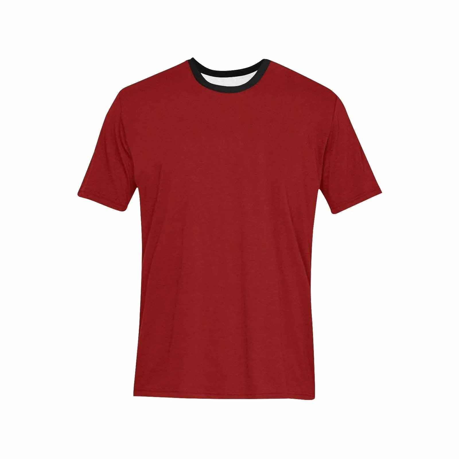 Uniquely You Mens T-Shirt /  Maroon Red     - Short Sleeve Casual Shirt