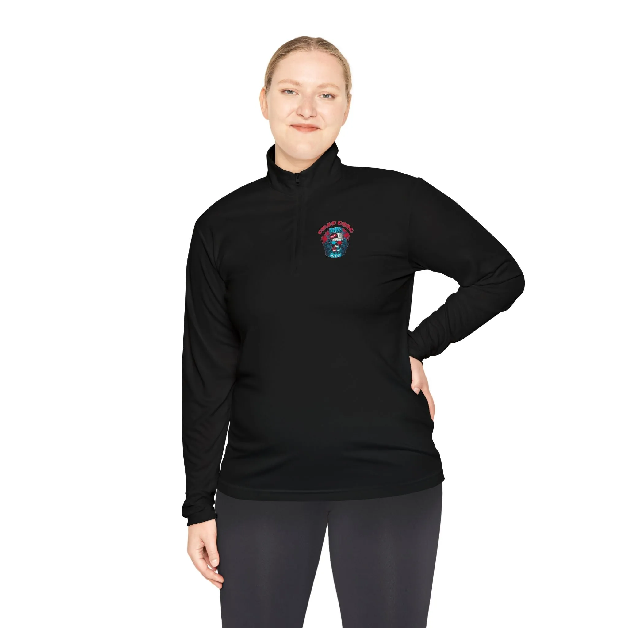 Unisex Quarter-Zip Pullover - Cool Vibes