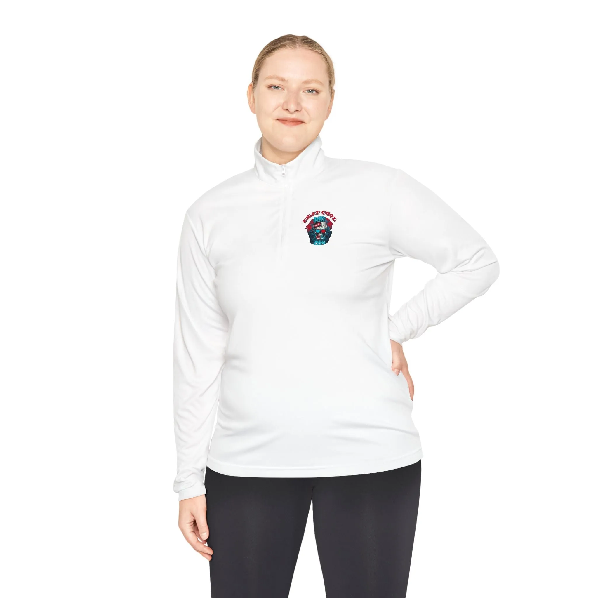 Unisex Quarter-Zip Pullover - Cool Vibes