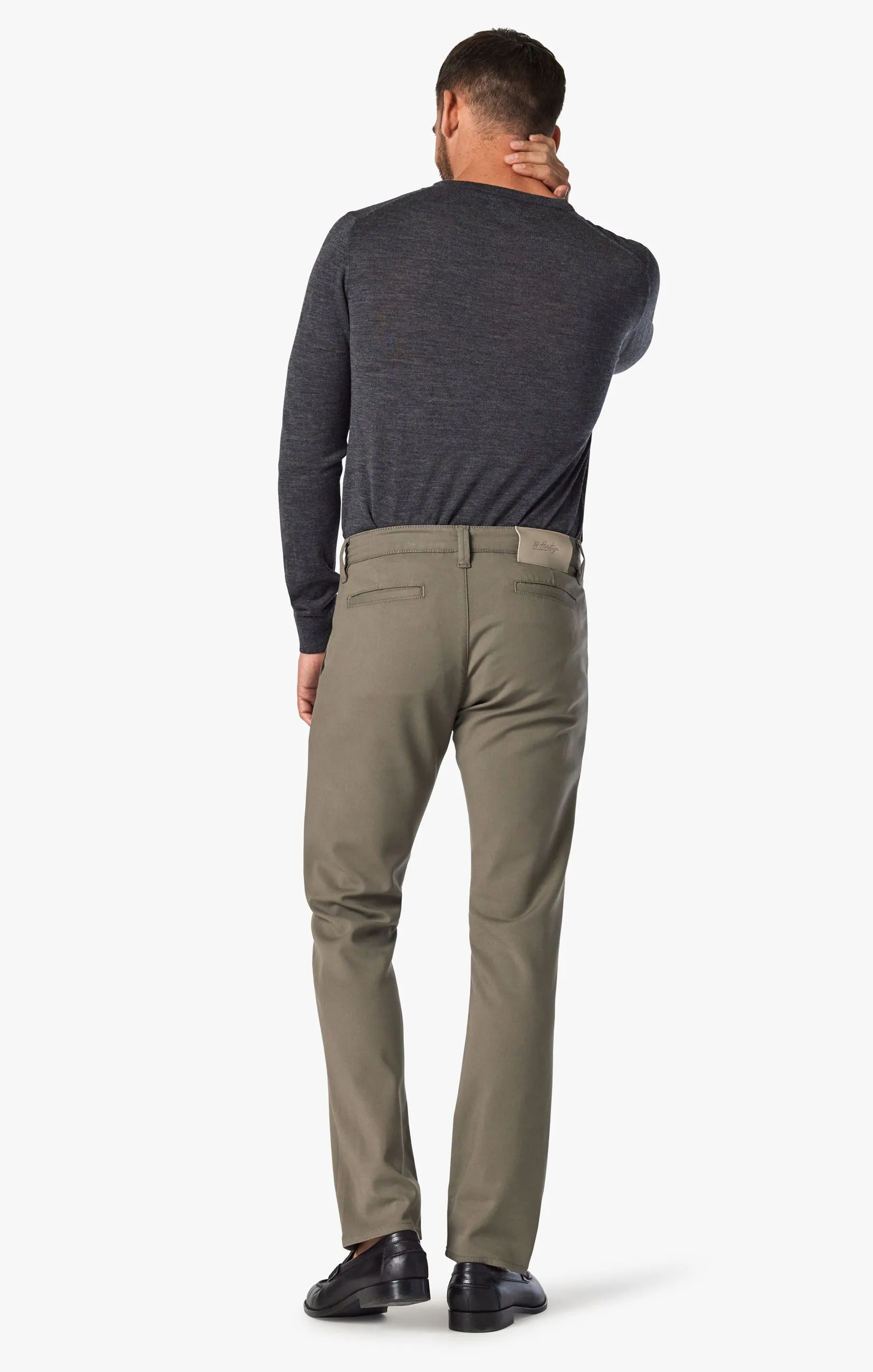 Verona Chino Pants In Olive High Flyer