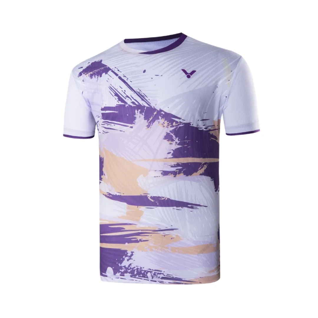 Victor T-35000TDJ Unisex Badminton Game Shirt [Lilac]