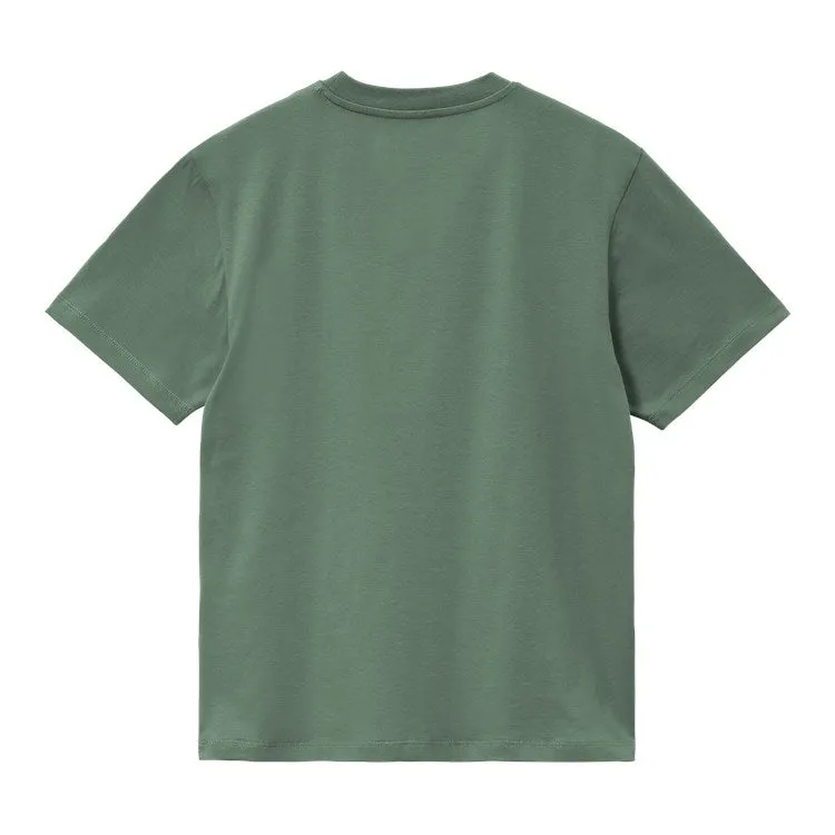 W' S/S POCKET T-SHIRT / CARHARTT WIP / DUCK GREEN