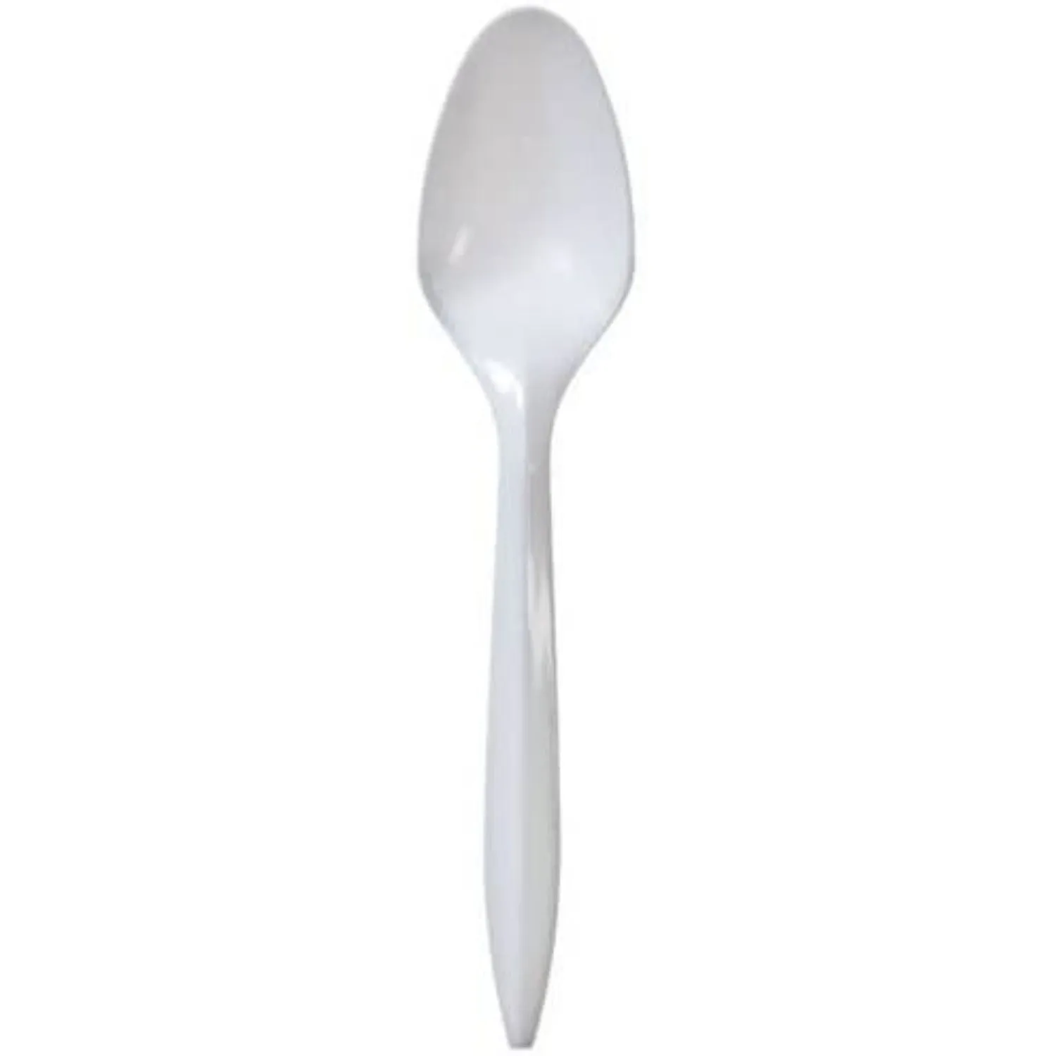 *WHOLESALE* Disposable - Medium Weight - White - Tea Spoons | 1000 ct.