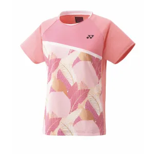 Yonex 2024 Japan Exclusive 20812 Ladies Competition T Shirt CORAL (Made in Japan)